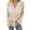 Beige, variant on Cardigan Women Crochet Lace Hollow Out Button Front V Neck Long Sleeve Knit Crop Sweater Top Outfits Clothes