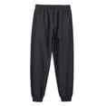 thumbnail image 2 of Men's Sweatpants Athletic Lounge Pants Open Bottom Casual Jersey Pants for Men with Pockets, 2 of 7