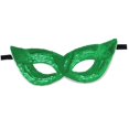 thumbnail image 4 of Máscara de Disfraces de Mardi Gras Fernando Antifaz de mascarada Verde, 4 of 8