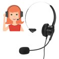 thumbnail image 4 of Mono Headset, 3.5mm Noise Cancelling Call Center Headsets  For Call Center For Cellphone For Laptop, 4 of 8