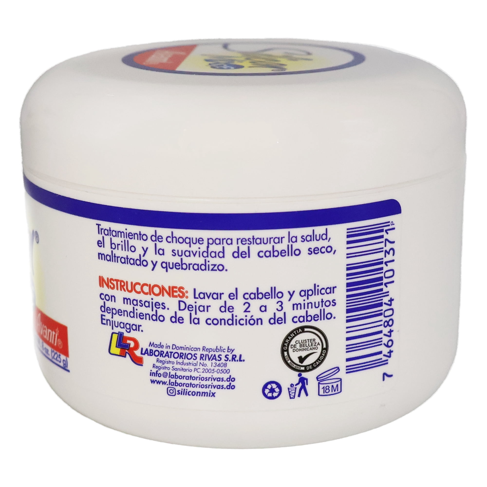 Silicon Mix Treatment Jar For Dry, Damaged and Weak Hair, 8 Oz., Pack of 6