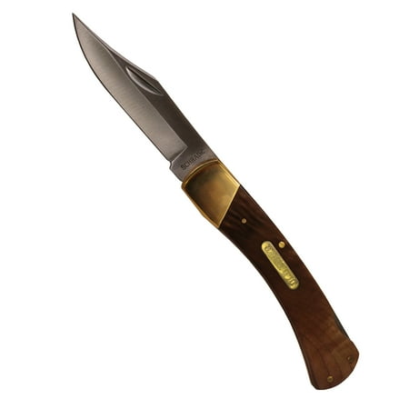 Old Timer by BTI Tools Golden Bear 5" Desert Iron Wood Handle, Boxed