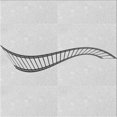 thumbnail image 1 of Ahgly Company Machine Washable Indoor Square Transitional Gray Cloud Gray Area Rugs, 4' Square, 1 of 7