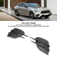 thumbnail image 4 of Luz 2 Piezas Marco De Luz Antiniebla Parachoques Izquierdo Derecho Cubierta De Rejilla Inferior Reemplazo Para Benz Clase E W213 AMG Line 2020-2023 Facelift, 4 of 7