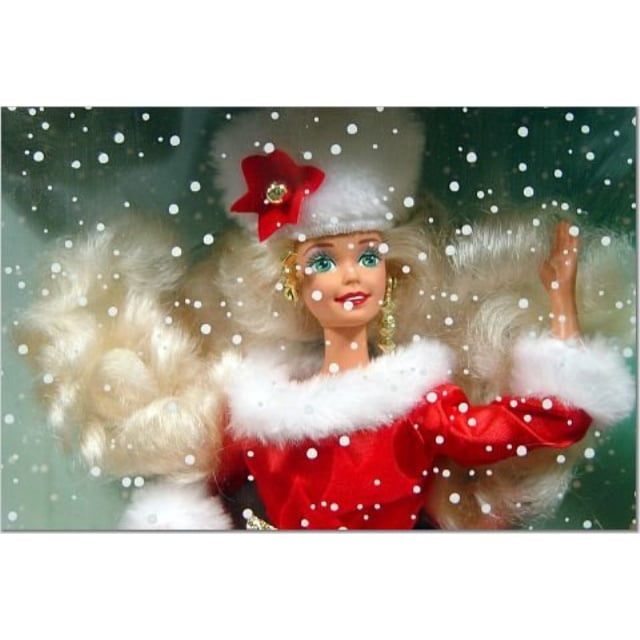 happy holidays gala barbie