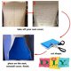 thumbnail image 4 of 2CM Motocicleta CojíN de Asiento Universal Almohadilla Gel Estera AbsorcióN Golpes Corte DIY A, 4 of 5