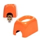 thumbnail image 5 of Caja para reptiles, decoración paisajística, hábitat de cerámica para hámster, decoración para mascotas, hábitat para dragones y barbas Naranja mediana, 5 of 7