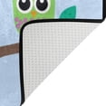 thumbnail image 4 of SKYSONIC Tree Full of Owls Lightweight Carpet Mats Area Soft Rugs Floor Mat Doormat Decoration for Rooms Entrance 36x24 inch, 4 of 6
