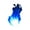 Blue, variant on comerut Halloween Floating Fireball Artificial Fake Flame Floating LED Ball Prop Illuminated Fireball Decor Halloween Decoration