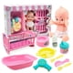 thumbnail image 4 of Juego de camas de muñecas 11 juegos de accesorios de muñecas divertidas juegos de utensilios de muñecas de bañera de muñecas, 4 of 4