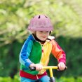 thumbnail image 1 of Niños Niñas Cascos Ajustable Transpirable City Road Bike Headpiece (Rosa claro), 1 of 8