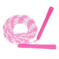 thumbnail image 4 of Pink Soft Jump Rope Adjustable Plastic Beaded String Shape Keeping for Men Women Kids, 4 of 5