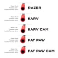 thumbnail image 4 of Wolf Tooth Fat Paw Cam Grips - Black, 4 of 4