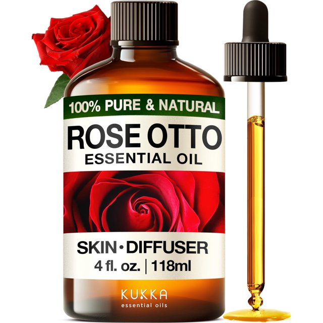 Aceite esencial KUKKA Rose Otto 120 ml para el cuidado de la piel y el cabello