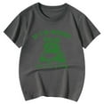 thumbnail image 1 of TZEWGL T-Shirts pour Tout-Petits Imprimé Animal Mignon Col Rond Manches Courtes Blouse pour Filles Garçons Taille 8-9T, 1 of 4