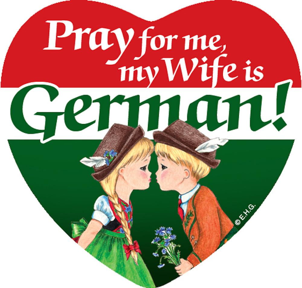 Magnetic Tile German Wife
