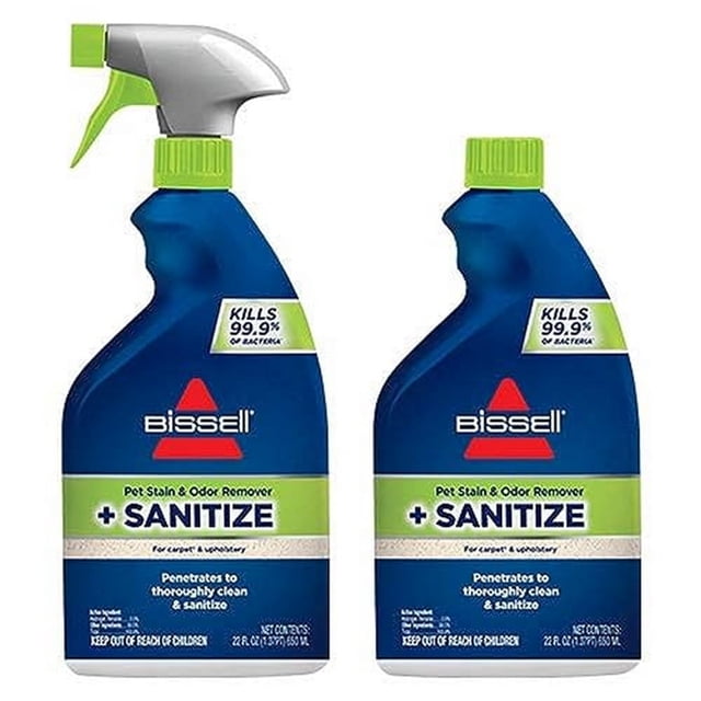 Stain Pretreat + Sanitize BISSELL Pet, 22 ml, paquete de 2 unidades, 11299