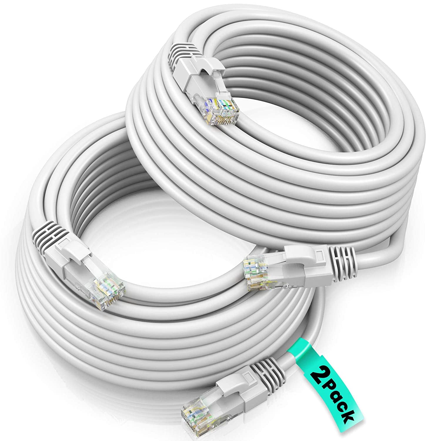 Cat6 Cable 30ft, CCA Cable, UTP, LAN Cable, Network