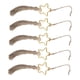 thumbnail image 1 of Borla De Cuerda De Yute, Adorno Colgante De Borla De Estrella Moderna, Cuentas De Madera Elegantes Para Dormitorio, 1 of 7
