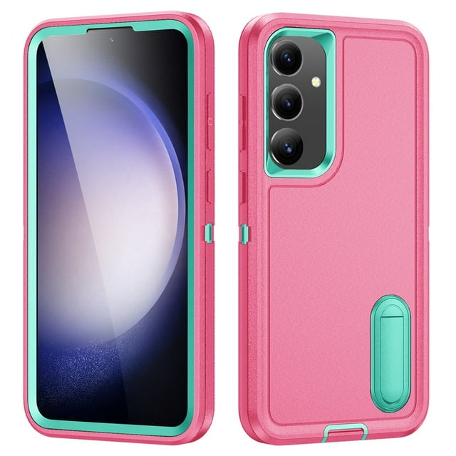 for Samsung Galaxy S24+ 5G Case, Samsung Galaxy S24+ Phone Case with Built in Kickstand, Shockproof/Dustproof/Drop Proof Heavy Duty Military-Grade Rugged Protective Cover for Samsung Galaxy S24+ 5G