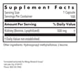 thumbnail image 2 of Allergy Research Group Kidney Beef Supplement - Natural Glandular, Freeze-Dried, Bovine, Lyophilized, Beef Organ, Vegetarian Capsules - 100 Count, 2 of 5