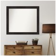 thumbnail image 7 of Amanti Art Custom Framed Wall and Bathroom Mirror (37.75 x 43.75 in.), Furniture Espresso Frame, 7 of 7