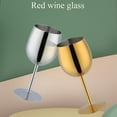 thumbnail image 6 of Functional 350ML Stainless Steel Wine Glass for Indoor and Outdoor Use Red, 6 of 7