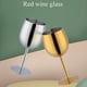 thumbnail image 5 of Vaso para Vino de Acero Inoxidable de 350 ML Copa de Vino para Bar Bebidas Cócteles Coloridos, 5 of 8