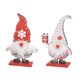 thumbnail image 4 of Bewildely Muñeco de Papá Noel de Feliz Navidad de madera, decoración de dibujos animados, barba, adorno de mesa, pequeño accesorio, colección Kits de decoración para fiestas rojo Bewildely HA009124-01, 4 of 6