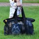 thumbnail image 5 of Matsuzay Bolsa de malla con bolsillos con cremallera, herramientas para exteriores, bolsas de playa para nadar, bolsa de almacenamiento de Almacenamiento y organización del hogar, 5 of 6