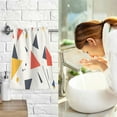 thumbnail image 7 of Yayeee 100% Cotton Hand Towels for Bathroom 16" x 28" Soft Absorbent Kitchen Towel, White Geometric, 7 of 7