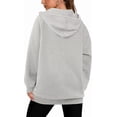 thumbnail image 6 of ONLYSHE Women's Zip Up Hoodies Oversized Fleece Long Sleeve Sweatshirts Casual Fall Jacket Coat with Pocket(S-3XL), 6 of 6