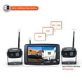 thumbnail image 2 of Yuwei 7-Inch Wireless Backup Camera with Weatherproof, Brackets, Cigarette Lighter, 2 of 6