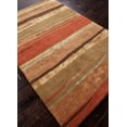 thumbnail image 3 of Baroque Abstract Rust Area Rug, 9'6" x 13'6", 3 of 4
