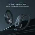 thumbnail image 3 of 1MORE Fit S50 Open-Ear Wireless Earbuds with Charging Case, 38H Playtime, Gray, 3 of 10