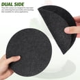 thumbnail image 3 of GOOHOCHY 20Pcs Plant Saucer for Pot Floor Protector Round Grey Felt Mat for Home Use, 3 of 6