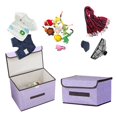thumbnail image 3 of Boîte de Rangement Pliable Vêtements Divers Boîte de Rangement Portable avec Couvercle Boîte de Rangement Pliable, 3 of 6
