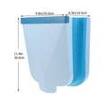 thumbnail image 2 of OULII 1Pcs Small Recycling Bin Green TPE Wall-mounted Easy to Take Out and Clean Kitchen Utensil, 2 of 8
