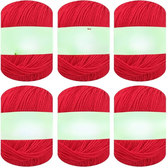 100% Pure Merino Wool Yarn for Knitting – 6pcs Merino Wool Yarn for Knitting and Crocheting