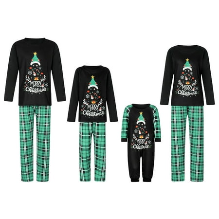 

Meihuid Christmas Pajamas Set Matching Christmas Pjs Set Holiday Pajamas for Women Reindeer Sleepwear Nightgown