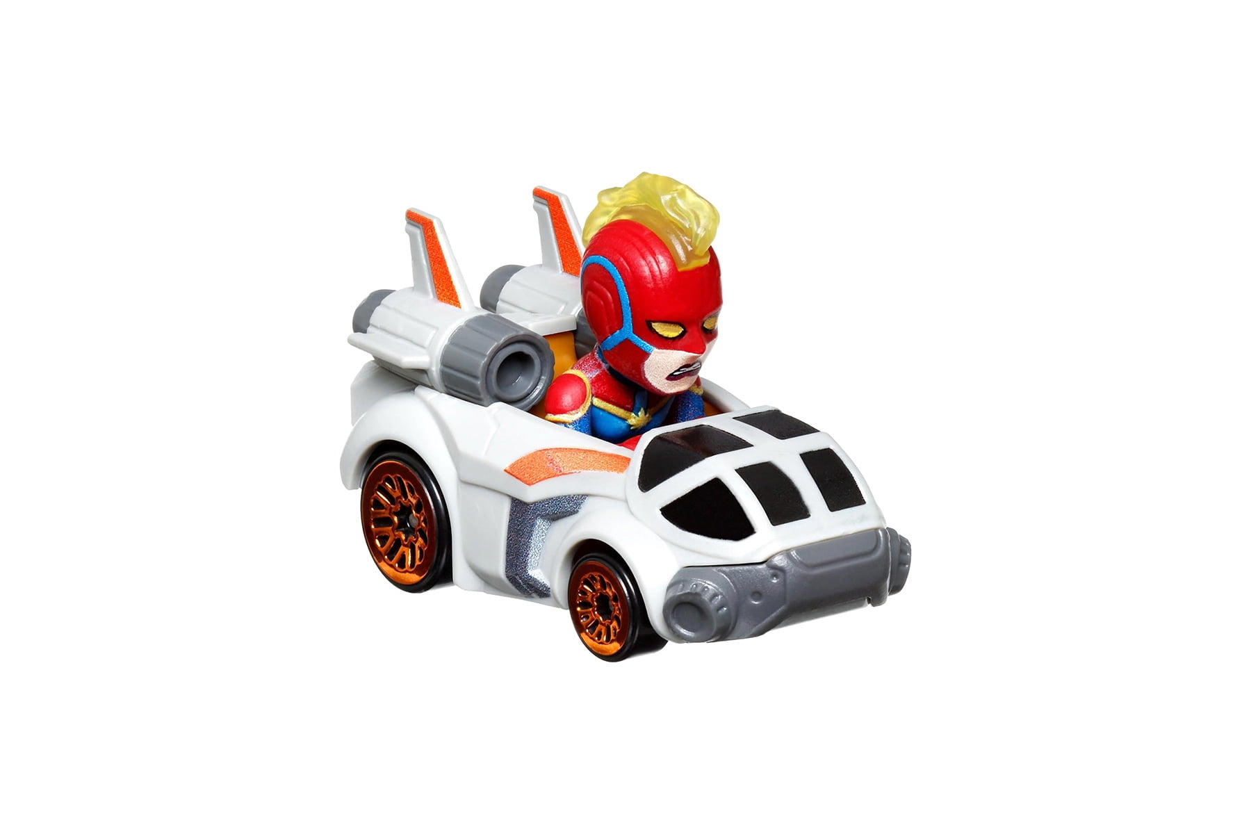 Racer Verse Marvel 5-Pack Character Car Assortment - Mattel Hot Wheels HPN409564 - 2.25" Scale Diecast Model Cars