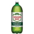 thumbnail image 5 of Canada Dry Caffeine Free Zero Sugar Ginger Ale Soda Pop, 2 Liter Bottle (Pack of 4), 5 of 5