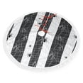 thumbnail image 2 of Christmas Tree Skirt, Black white Spider web cool Christmas Tree Decorations Indoor, Tree Skirts Mat With Tassel Trim for Halloween New Year Holiday Christmas Party Decor 48 Inches, 2 of 7
