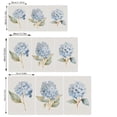 thumbnail image 2 of [2D Flat] 3pcs Hydrangea Canvas Art Prints - Waterproof, Unframed, Light Blue Watercolor Floral Wall Decor for Living Room, Bedroom, Bathroom, Kitchen | Perfect Gift for Home Decor Enthusiasts, Bedr, 2 of 4