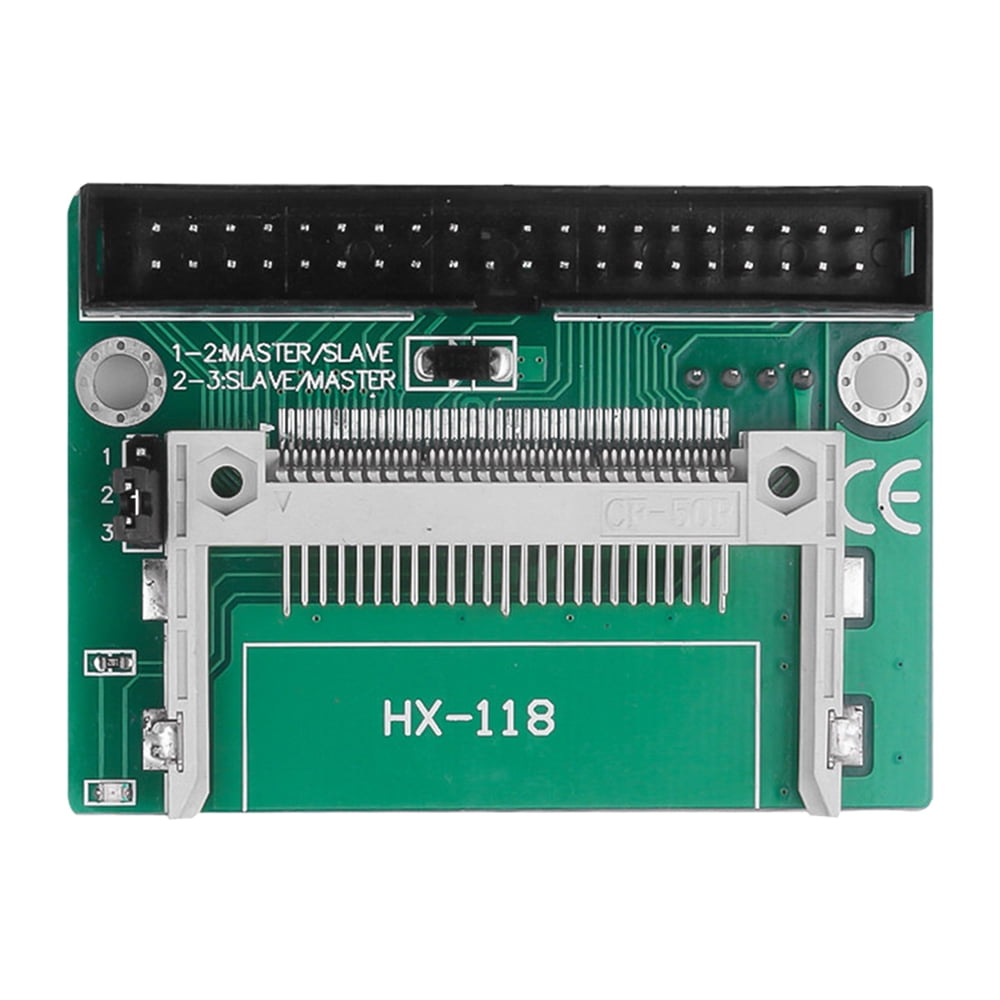 CF Card Compact Flash Card to 3.5" IDE 40 Pins ATA Converter Adapter Laptop SSD 