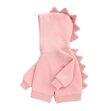 

famuka Little Kids Dinosaur Hoodie Toddler Boy Girl Sweatshirt Unisex Casual Tops