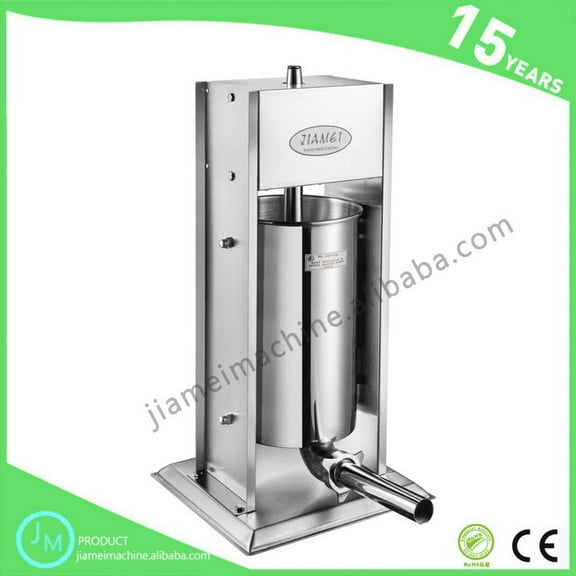 Stainless steel sausage enema machine desktop manual capacity 15L