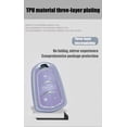 thumbnail image 5 of Key Fob Cover Compatible with Cadillac Escalade CTS ATS STS Keychain Case Holder Protector,A White, 5 of 7