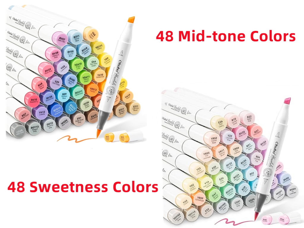 Zebra Pen Sarasa Clip Gel Pens/Mildliner Markers Set - 1 mm Pen