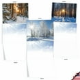 thumbnail image 4 of 10 Assorted All Occasion Blank Note Cards Pack - Xmas Sunrise, 4 of 6